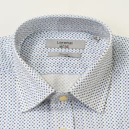 Micro-Print Essential Cotton Shirt thumbnail 2