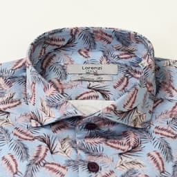 Tropical Fern Print Cotton Shirt thumbnail 2