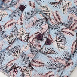 Tropical Fern Print Cotton Shirt thumbnail 3