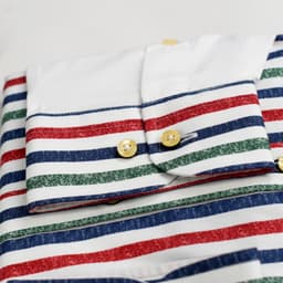 Men Multi-Stripe Cotton Shirt thumbnail 3