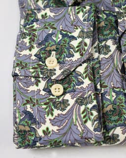 Premium Floral Slim Fit Cotton Shirt thumbnail 3