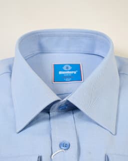 Classic Light Blue Cotton Formal Shirt thumbnail 2