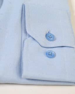 Classic Light Blue Cotton Formal Shirt thumbnail 3