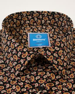 Classic Paisley Print Cotton Shirt thumbnail 2