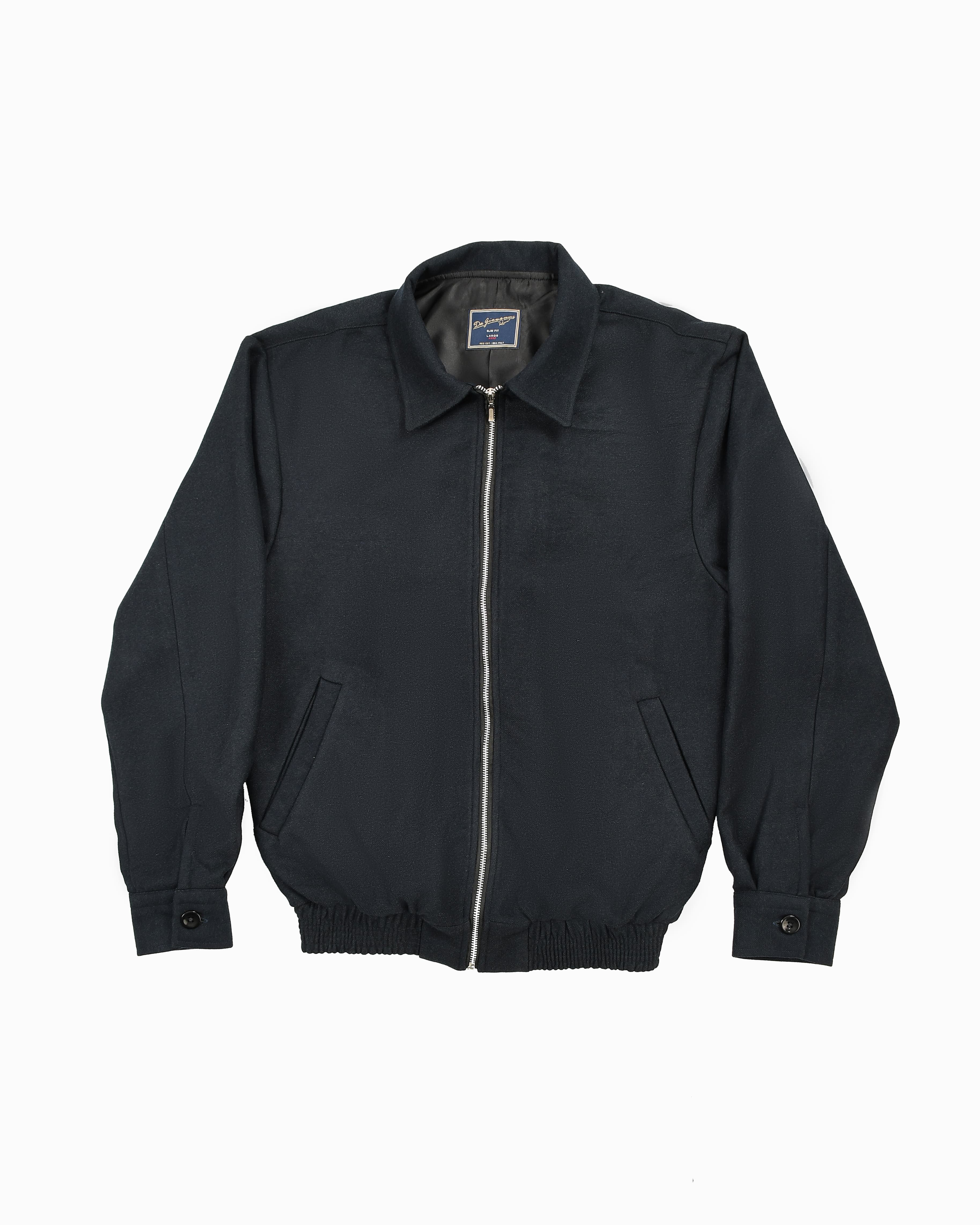 Stealth Wool Harrington Jacket
