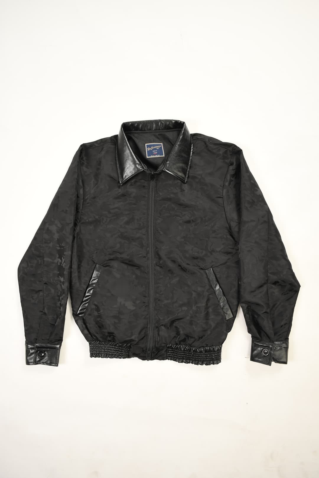 Obsidian Wool Harrington Jacket