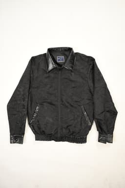 Obsidian Wool Harrington Jacket thumbnail 1
