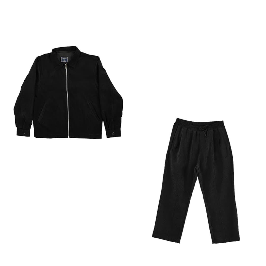 Urban Corduroy Harrington Set