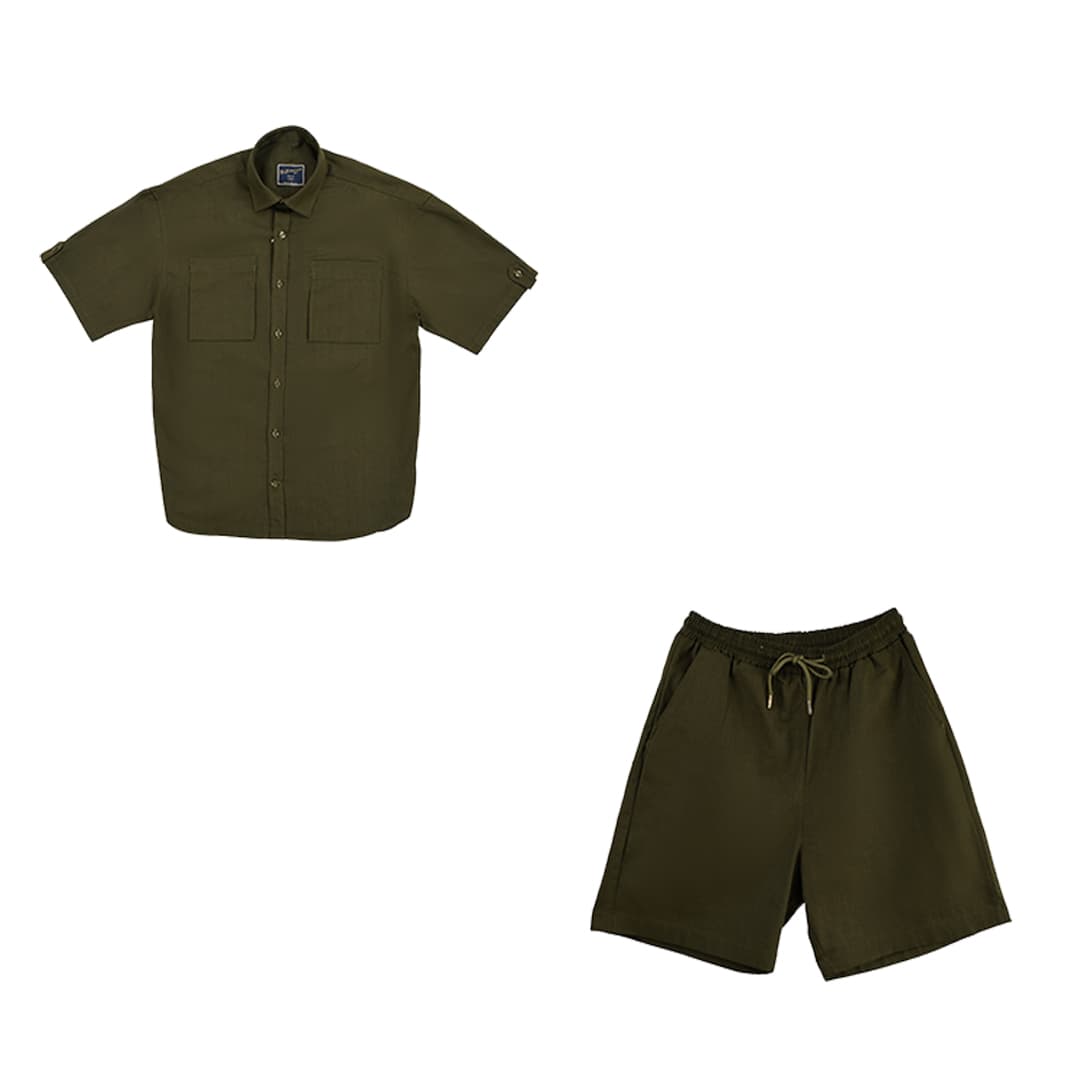 Olive Nomad Utility Two-Piece Set